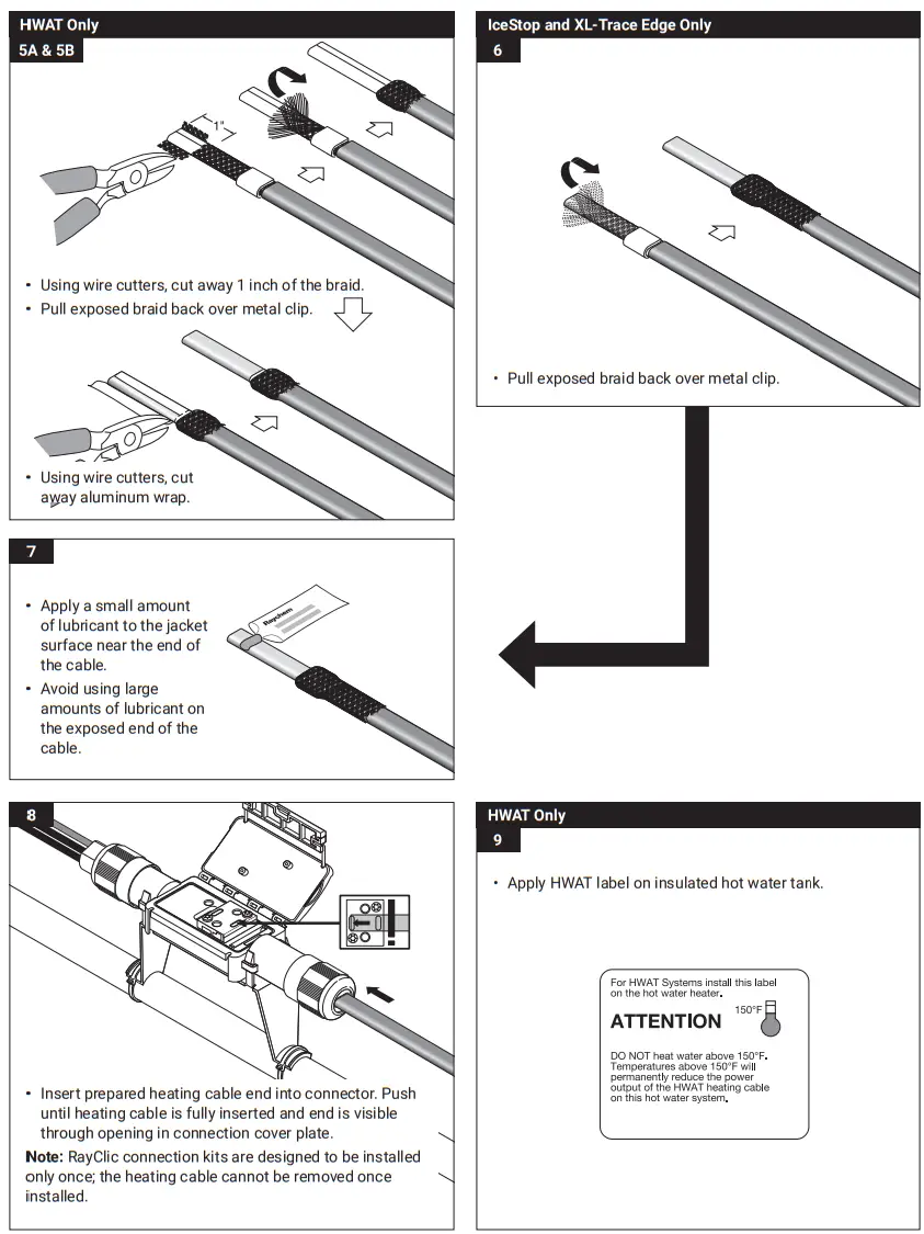 nvent RAYCHEM IM-H55092 RayClic Connection System - figure 5