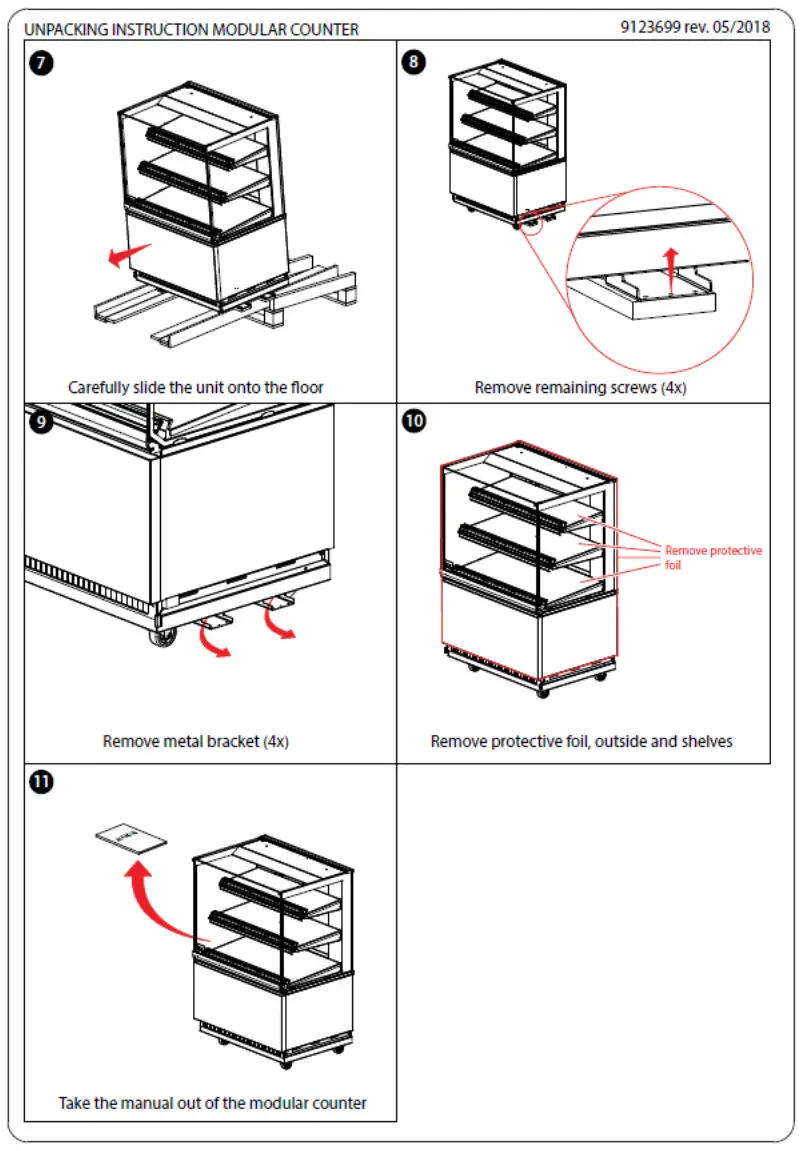fIr jado MC Series MC 75 HS Modular Counter - Unpacking the unit1