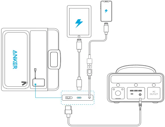 ANKER A2431031 100W 625 Solar Panel B