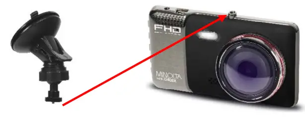 MINOLTA MNCD406X Full HD Dash Camera 4