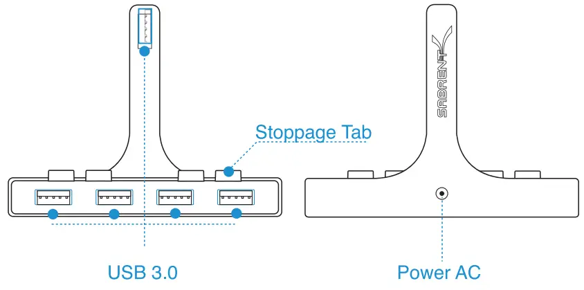 SABRENT-HB-IMCU-4-Port-USB-3-0-Hub-For-iMac-fig-1