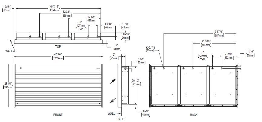STELPRO-STEWFA4803TW-AWFA-[SERIES-Wall-Fan-Heater-fig-3