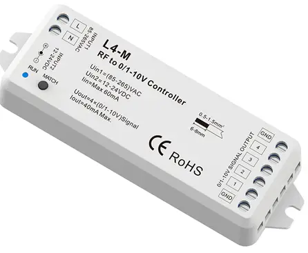iskydance-L4-M-RF-to-4-Channel-0-10V-LED-Dimmer-product-image