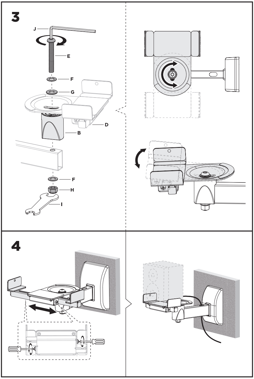 NorStone BookShelves Wall Mount - FIG 2