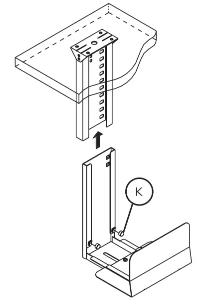 Neomounts CPU-D200SILVER CPU Holder - STEP 4