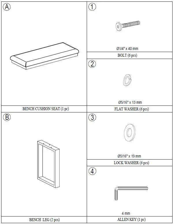 Qualfurn-WF283866-6-Piece-Rrectangle-Wood-Top-Gray-Family-Dining-Table-Set-fig-10