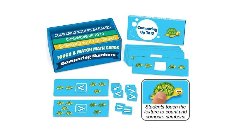 Lakeshore Gg619 Touch And Match Tactile Cards User Guide