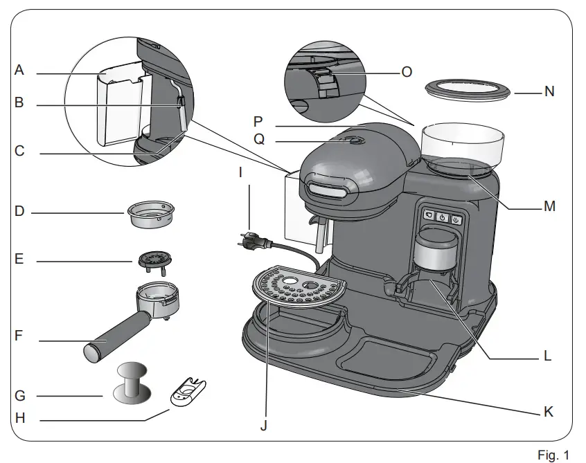 Ariete-Moderna-Espresso-Coffee-Machine-Grinder-1