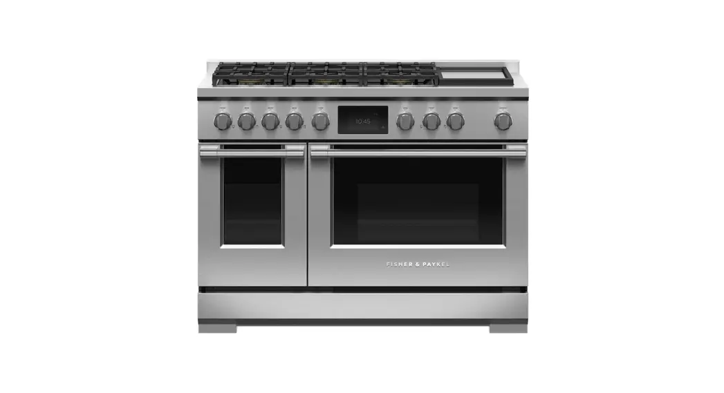Fisher Paykel Rdv3-486gd N 48 Inch 6 Burners Dual Fuel Range User Guide