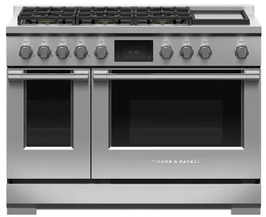 FISHER PAYKEL RDV3-486GD N 48 Inch 6 Burners Dual Fuel Range