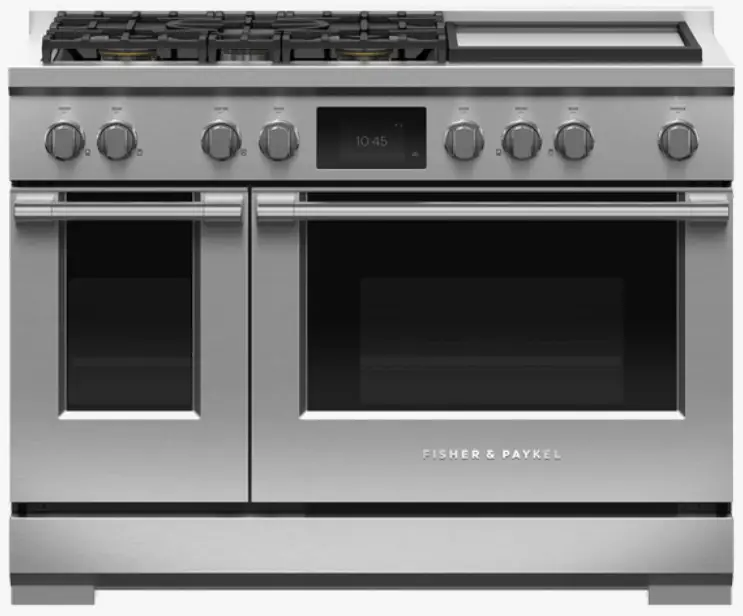FISHER PAYKEL RDV3-485GD-N Dual Fuel Range