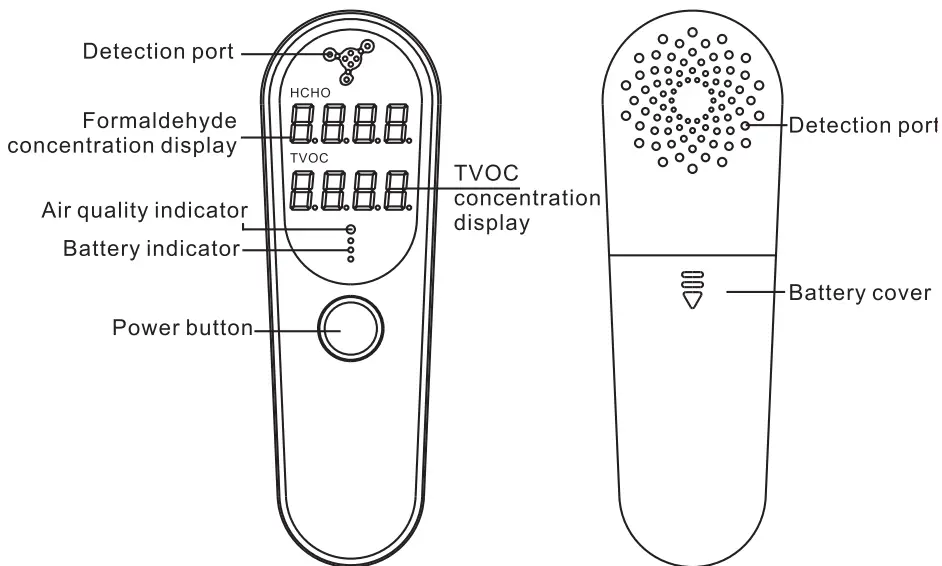 NOYAFA JMS11 Air Detector - Overview