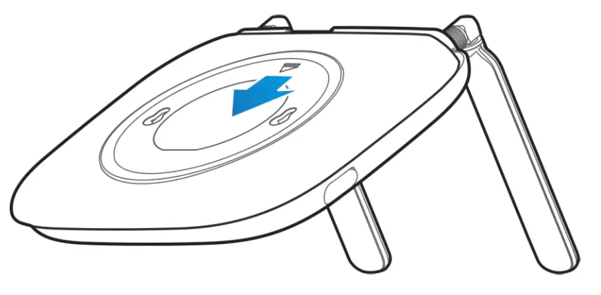 ZTE WF723CA 4G LTE Wireless Home Phone Base - SIM Card