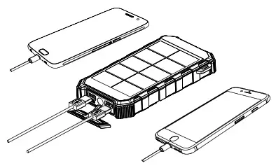 iiglo Solar Powerbank Instruction - 6