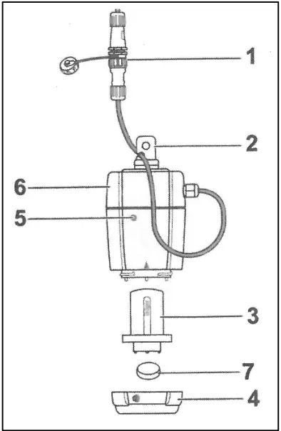 Munters 116835 Ammonia Sensor - Components