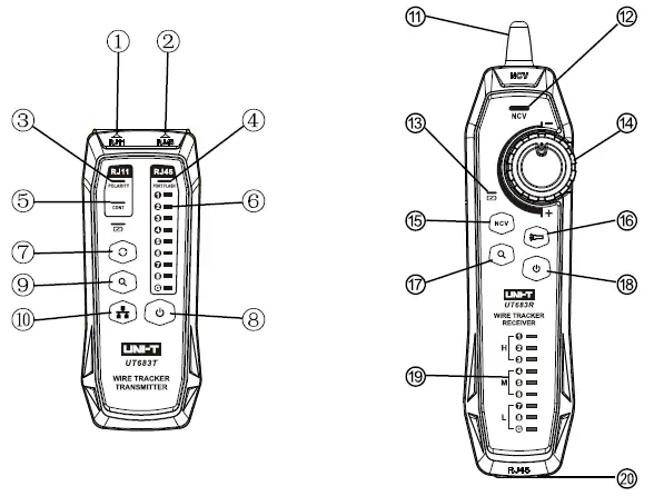 UNI-T UT683KIT Wire Tracker-1