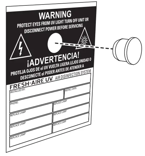 FRESH AIRE UV TUV-PRT-DP Purity Whole House Air Purifier System -Filter Media 5