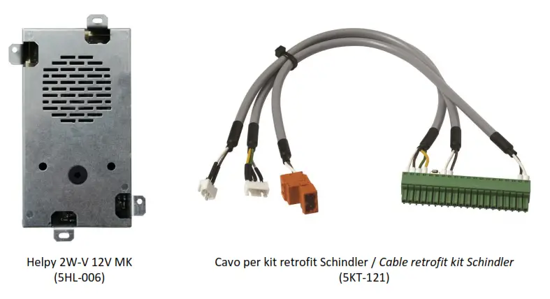 esse-ti 5HK-301 Schindler Retrofit Kit - Fig