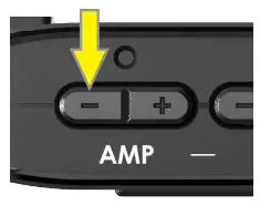 Fender MUSTANG Micro Owner’s Manual - AMP “-” button