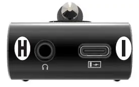 Fender MUSTANG Micro Owner’s Manual - Headphone output & USB JACK