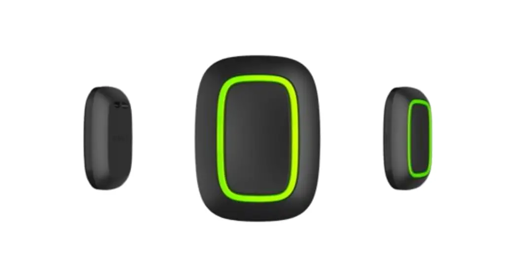 Ajax Sw420b Button Black Wireless Panic Button User Manual