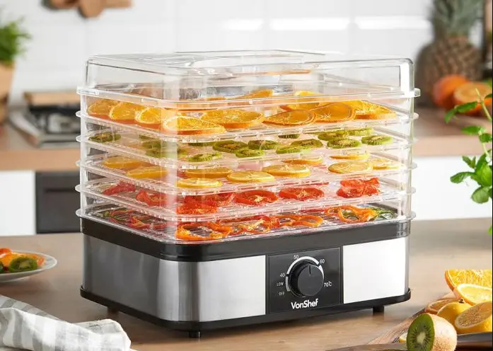 Vonshef 2013381 5 Tray Food Dehydrator Instruction Manual Vonshef 2013381 5 Tray Food Dehydrator Instruction Manual