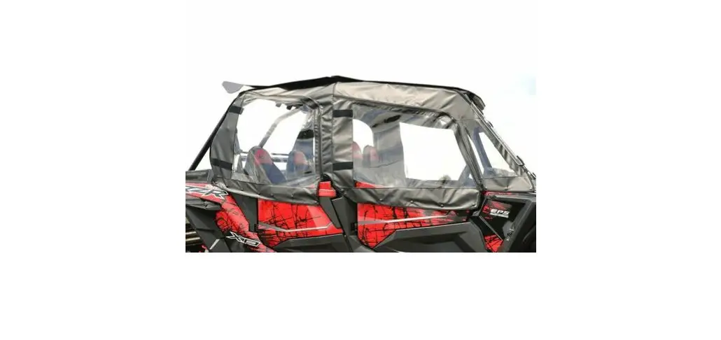 Falcon Ridge Po-14rzr4-rw02 2014-19 Polaris Rzr 4 Poly Rear Window Instruction Manual