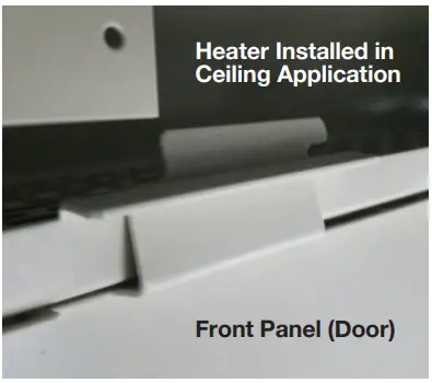 CEILING RECESS MOUNTING