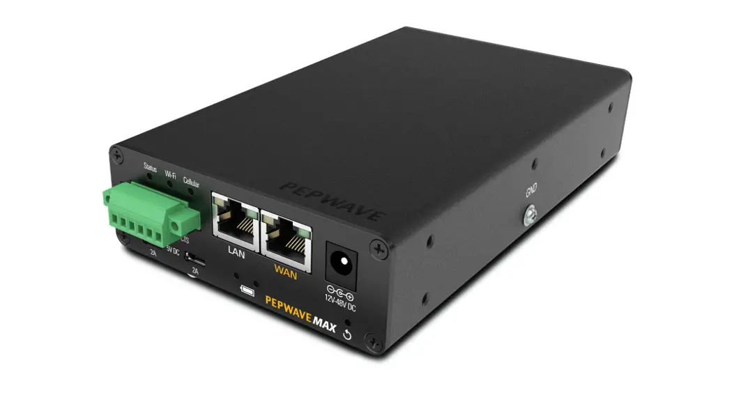 Peplink Transit 5g Mobile Router Engineered For Transportation Deployments Instructions