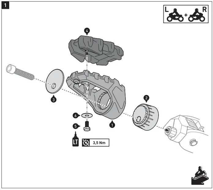 SW-MOTECH FRS.08.112.10201 EVO Footrest Kit-fig10