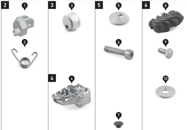 SW-MOTECH FRS.08.112.10201 EVO Footrest Kit-fig2