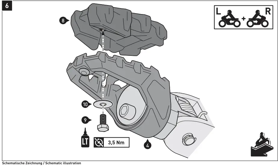 SW-MOTECH FRS.08.112.10201 EVO Footrest Kit-fig8