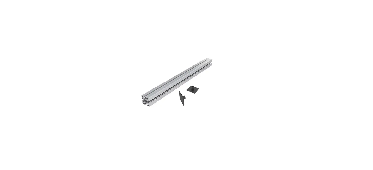 Kimex 031-1032 Profile Aluminium 50cm Rail User Guide