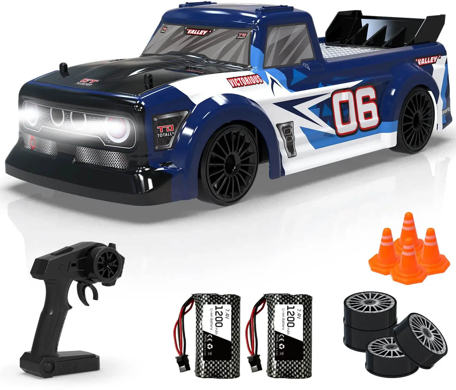 VICTORIOUS 1-14 RC Racing Car-FIG1