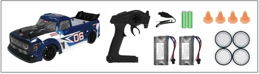 VICTORIOUS 1-14 RC Racing Car-FIG2