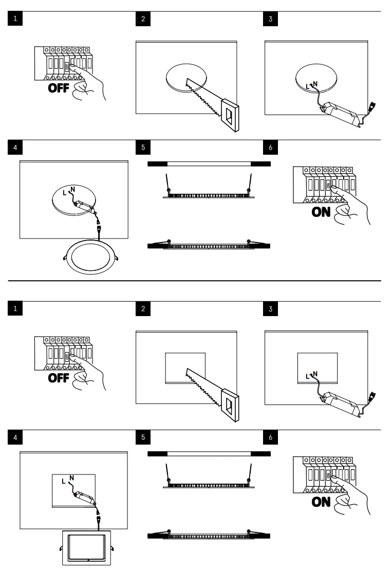 EMOS ZD1124 Downlights Rotund LED - fig 2