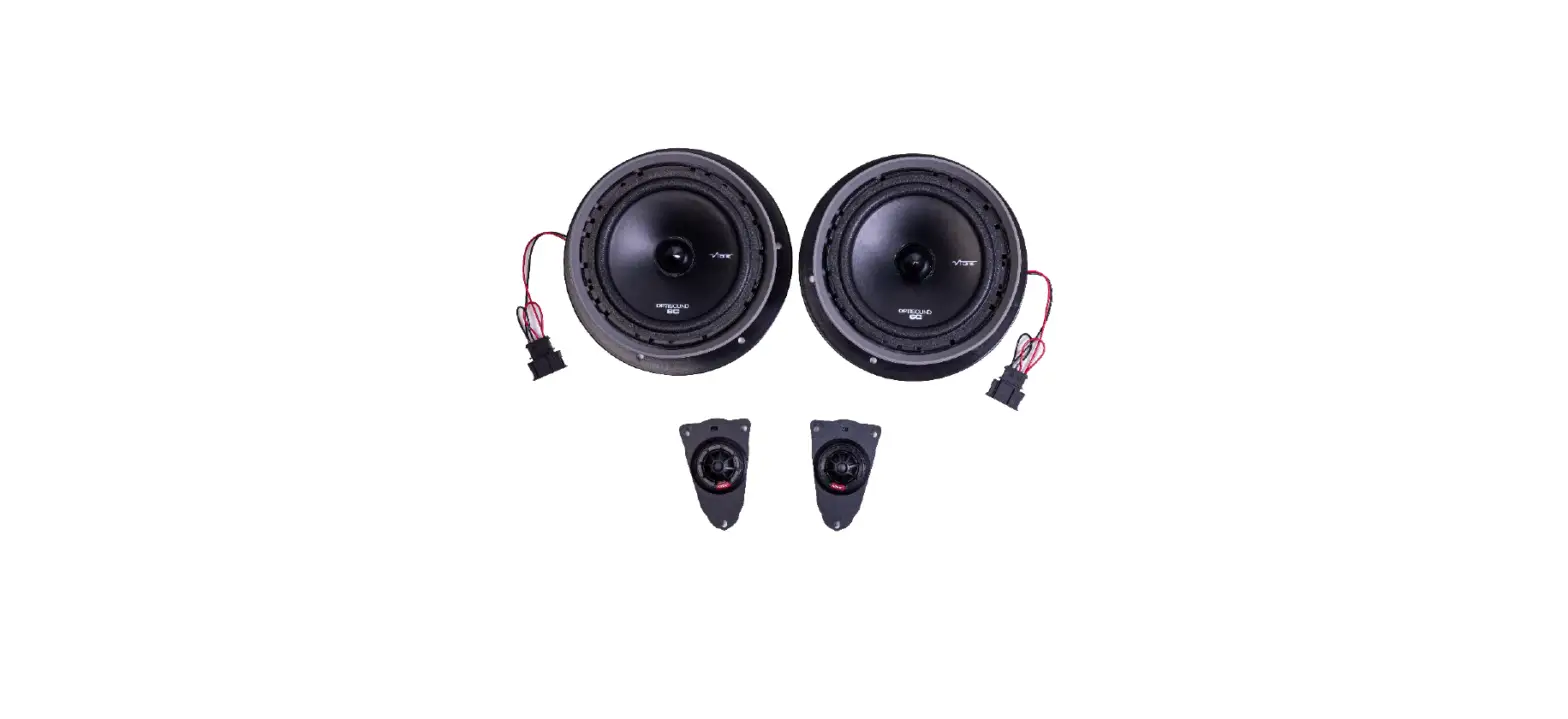Vibe Sound Optivwt5-v8 Vw Transporter T5 2 Way Component Speakers Instruction Manual