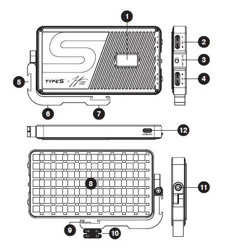 TYPE-S-LM533425 Led -Video-Light-and-Power-Bank-03