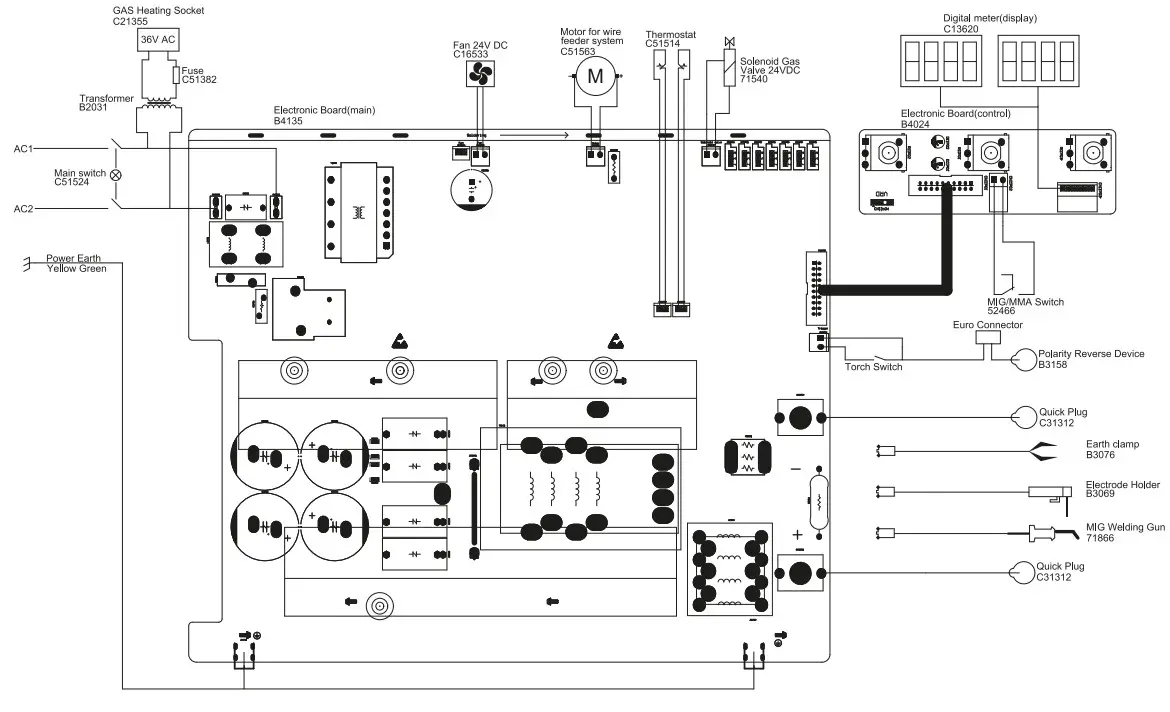 GYS 013612 Multiweld 160M Welding Machine - MULTIWELD 8