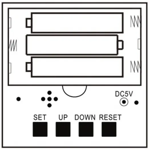 CLOUDNOLA CLD TE 004 3 in 1 LED Alarm Clock - Figure 2