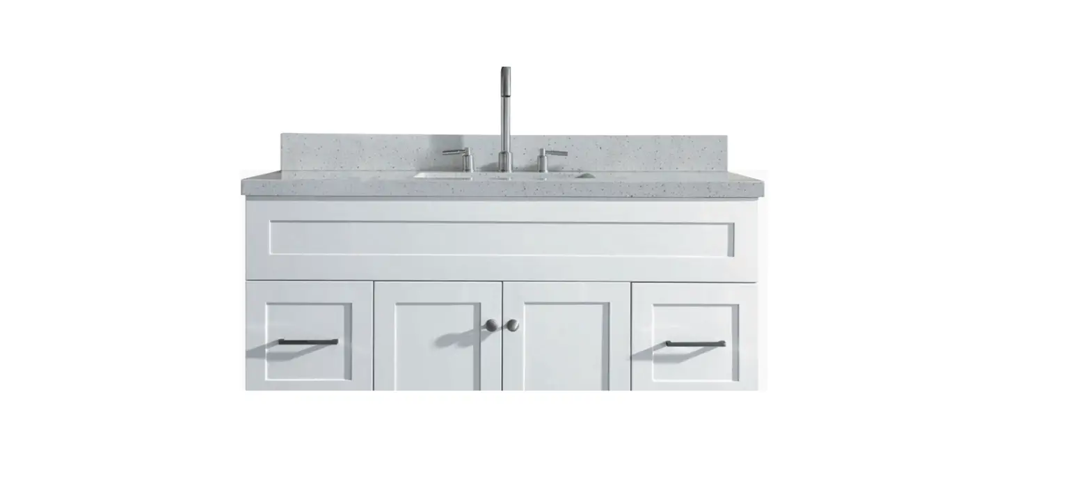 Ariel D055s-vo-gry Kensington 55 Inch Bath Vanity In Grey With Marble Vanity Top User Guide Ariel D055s-vo-gry Kensington 55 Inch Bath Vanity In Grey With Marble Vanity Top User Guide