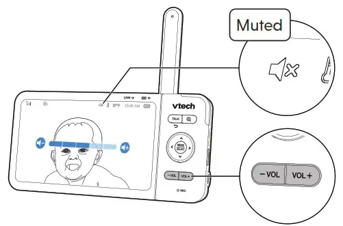 vtech 80 1930 01 Baby Monitor - Basic operation 2