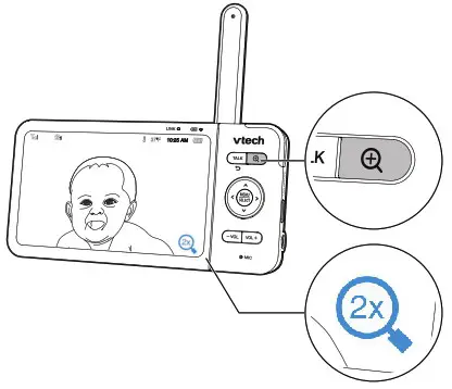 vtech 80 1930 01 Baby Monitor - Basic operation 3