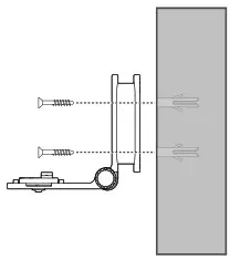 vtech 80 1930 01 Baby Monitor - mount the baby unit 3