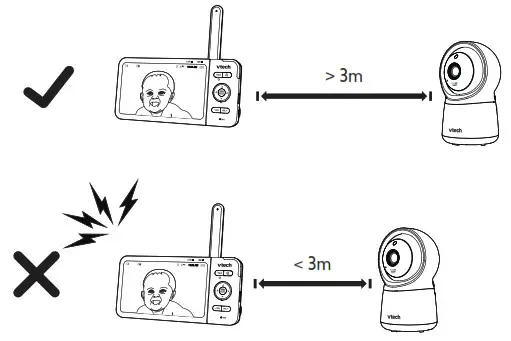 vtech 80 1930 01 Baby Monitor - video monitor 4