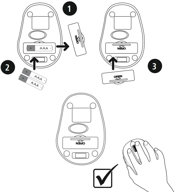hama 00182626 MW-400 6-Button Mouse - B