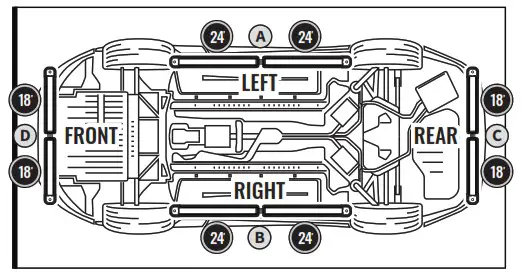 AURA UNDERBODY with Unlock and Door Assis 8PC - INSTALLATION 1