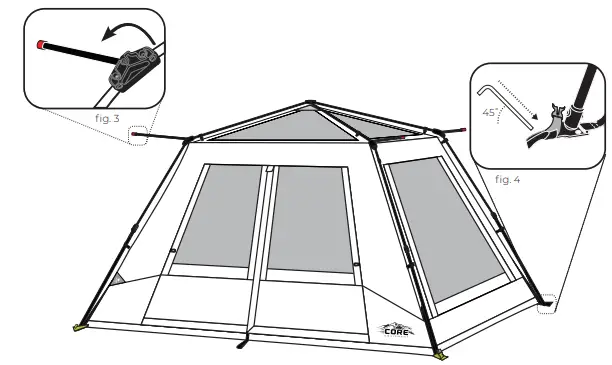 CORE-10ft-X-9ft-X-72in-6-Person-Performance-Instant Tent-FIG5