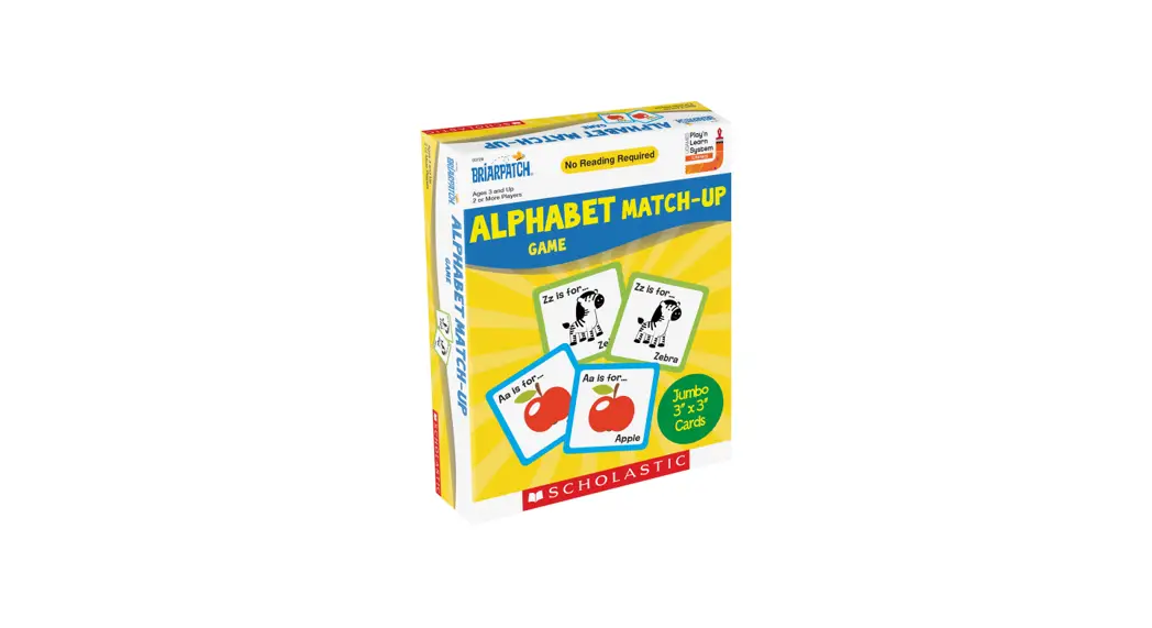 Scholastic 00729 Alphabet Match-up Game Instructions Scholastic 00729 Alphabet Match-up Game Instructions