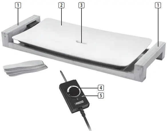 PRINCESS 01.103030.27.001 Table Chef Pure-fig2